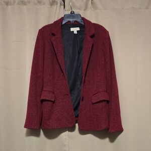 Women's Red Blazer